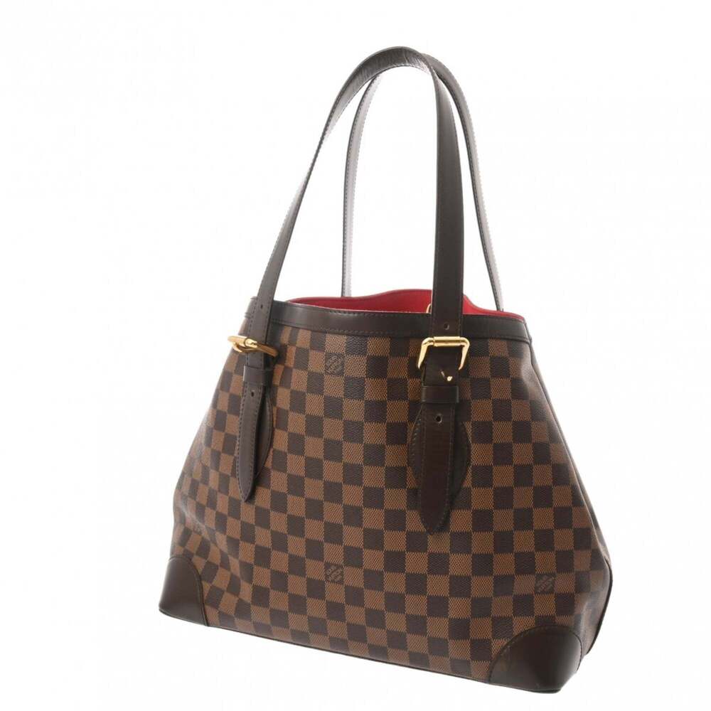 LOUIS VUITTON Brown Damier Canvas Tote Bag - Picture 3 of 11